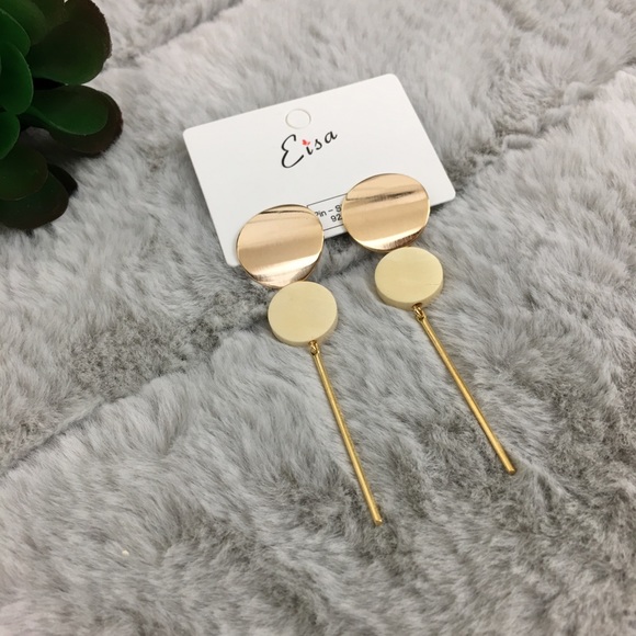 Korean style long earrings women jewelry pendant - Picture 2 of 4